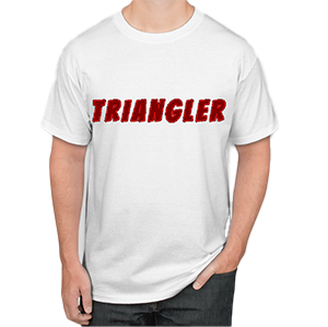 Obrázek trička s logem hry Triangler
