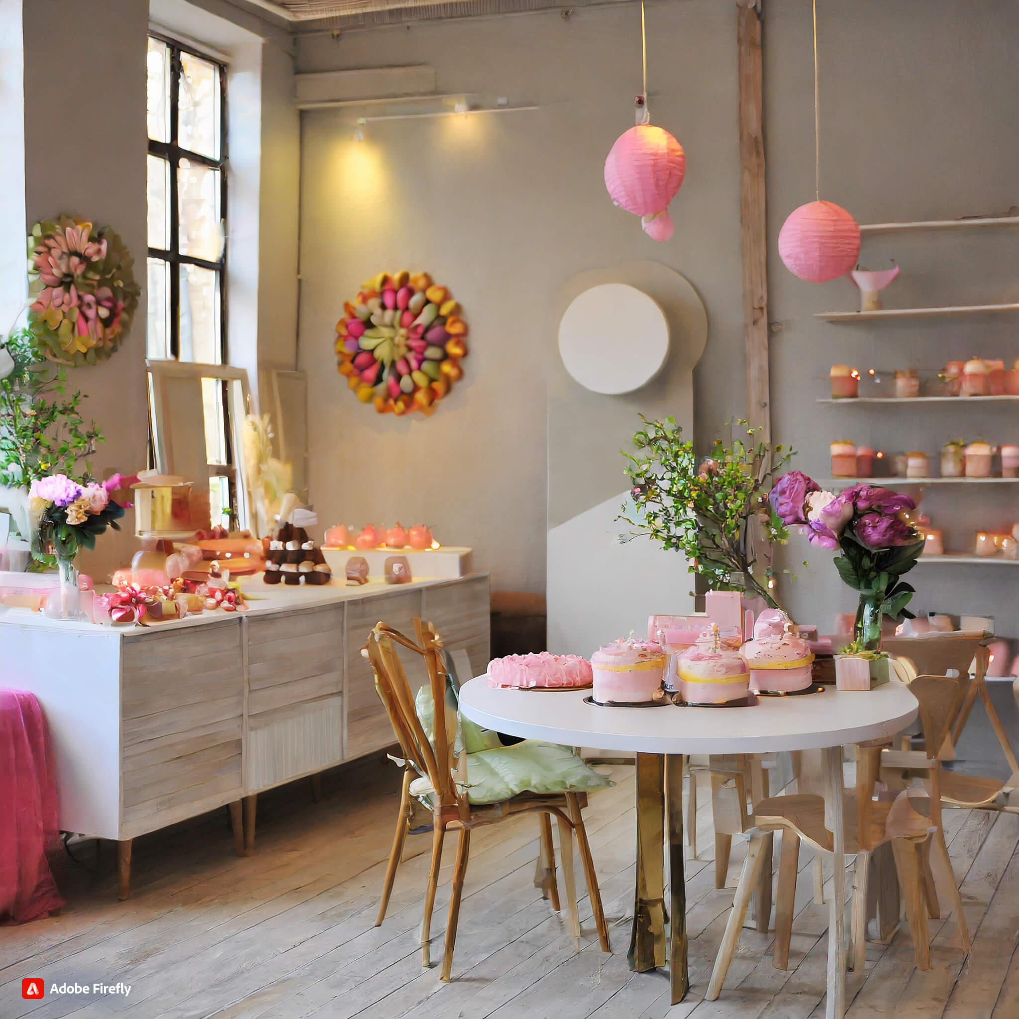  Interiér Zázemí cukrárny u koláčků 