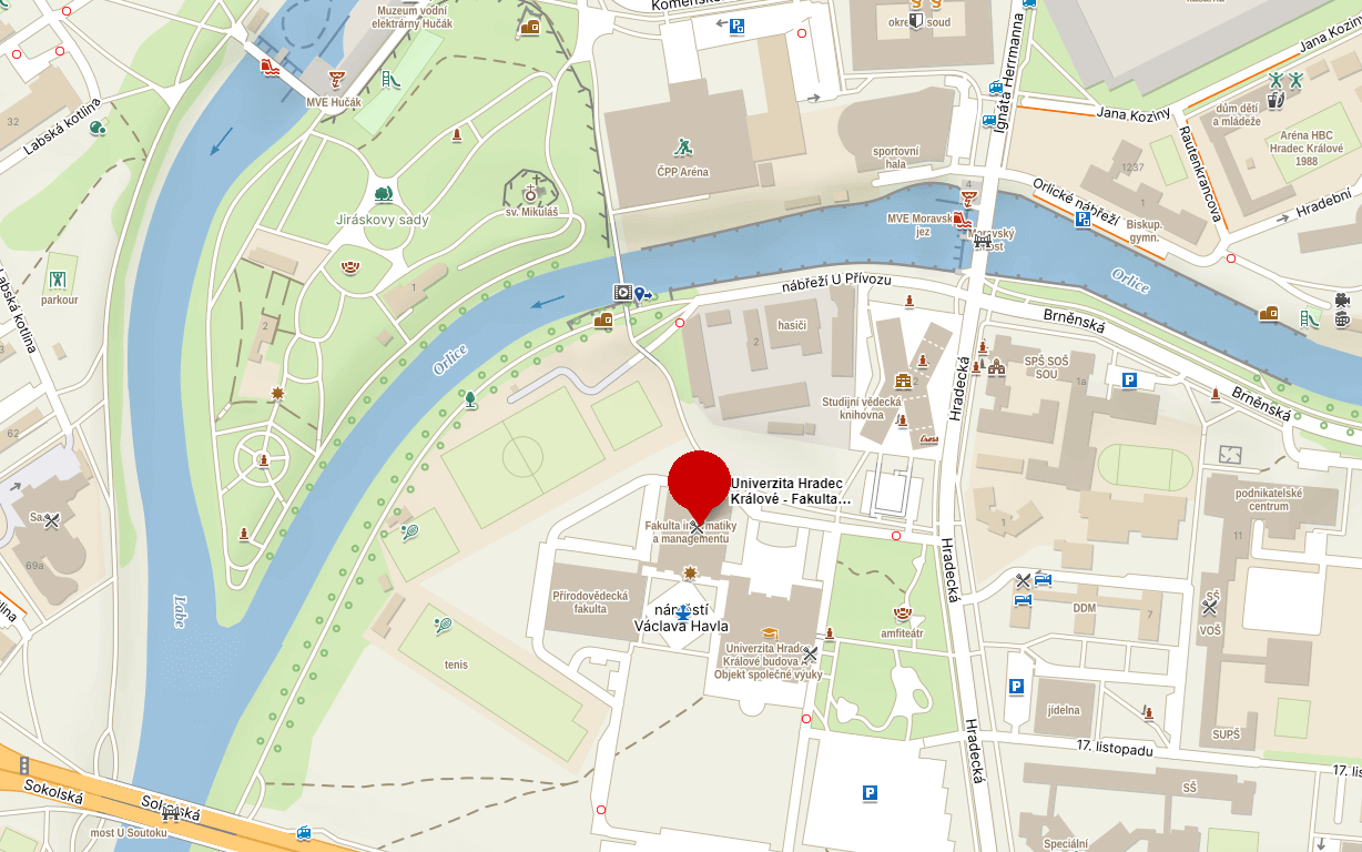 Mapa adresy 