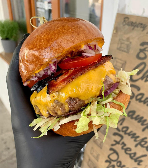 Fresh burger obrázek